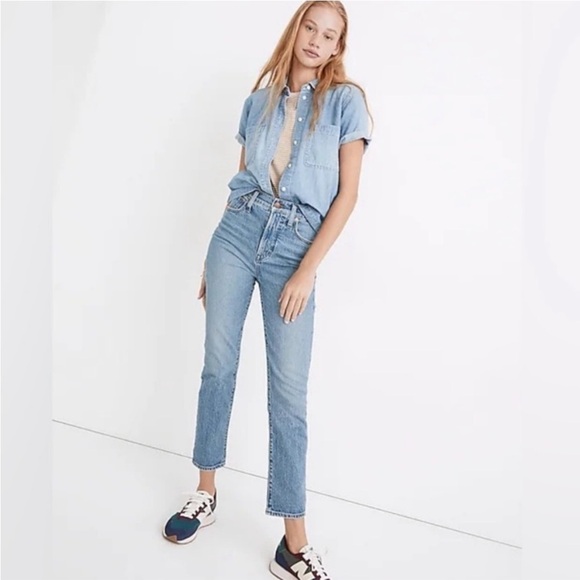 Madewell The Perfect Vintage Jean Light Blue Size 26 - Picture 1 of 11